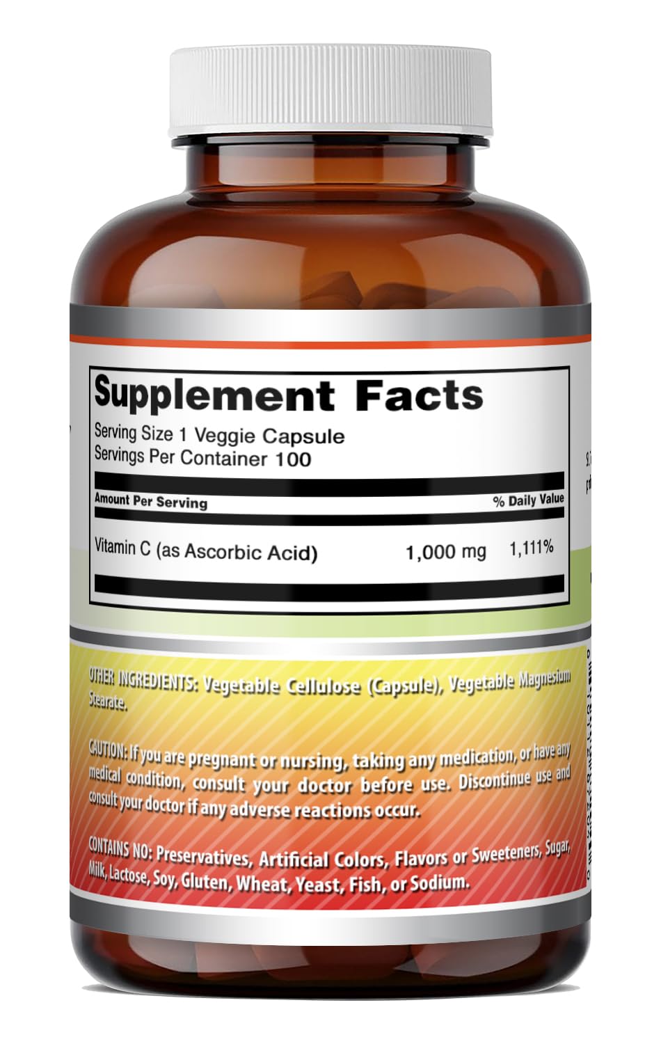 Vitamina C 1000mg - Amazing Formulas