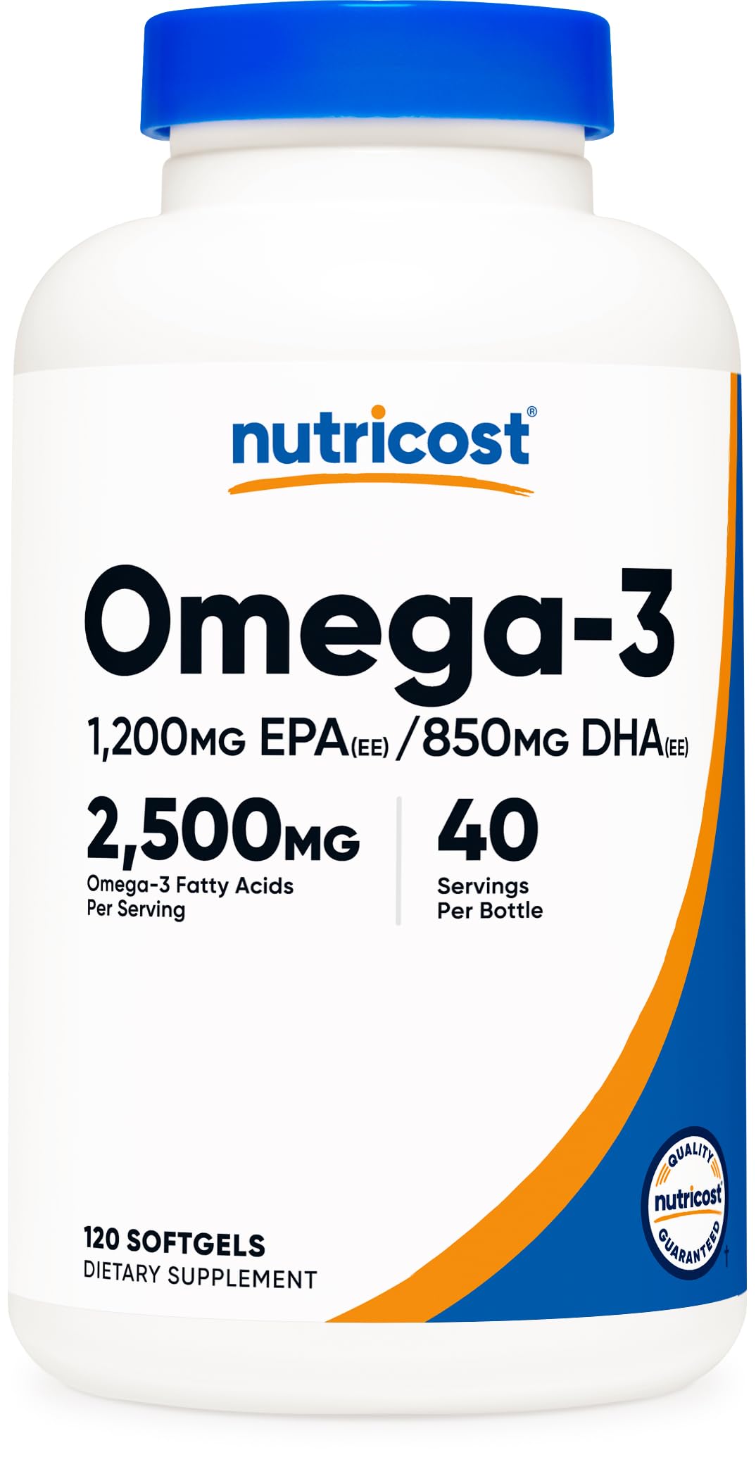 Omega 3 Aceite de Pescado - Nutricost 2500mg