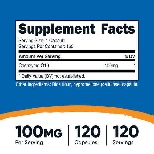 Coenzima Q10 Alta Absorción - Nutricost
