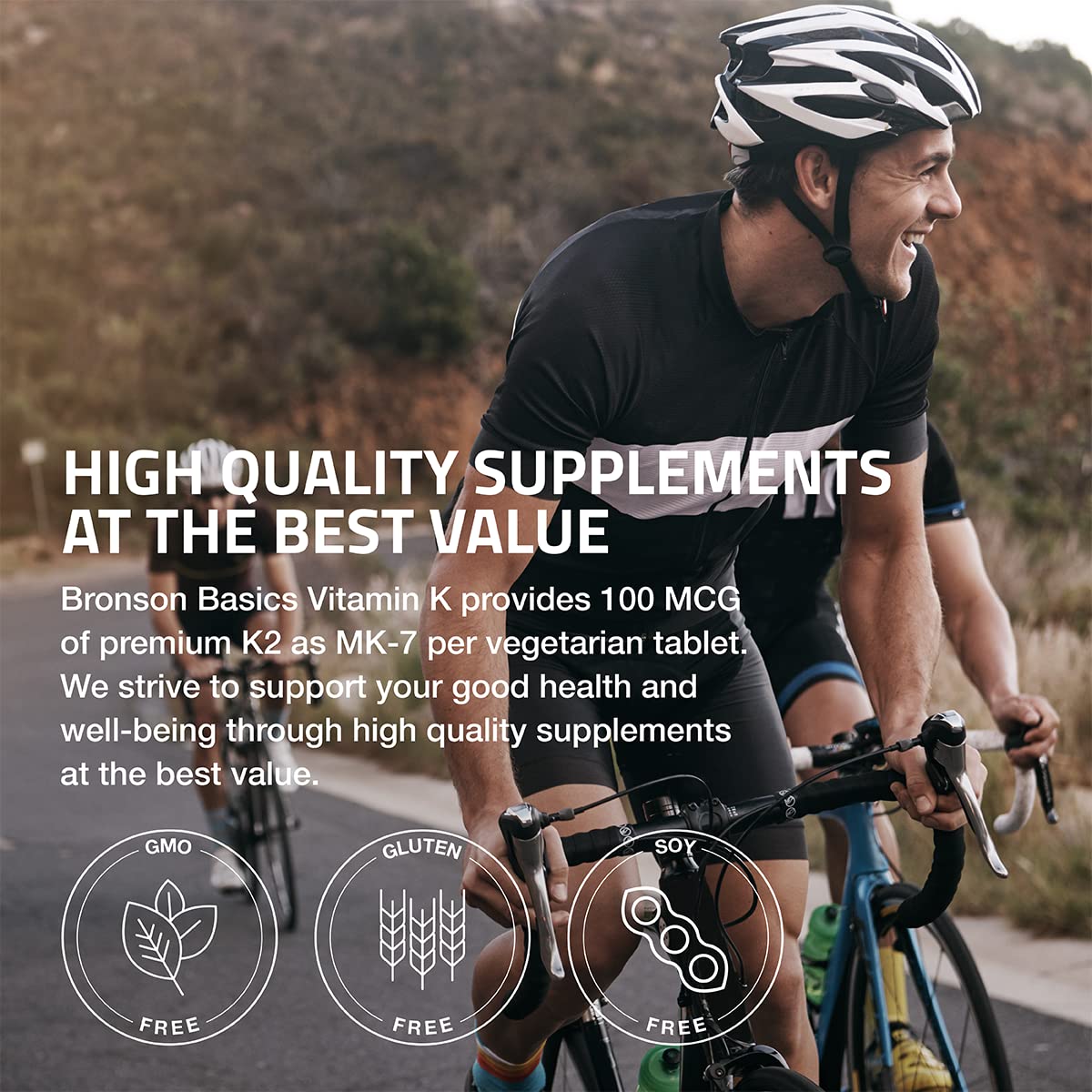 Vitamina K2 MK-7 100mcg - Bronson