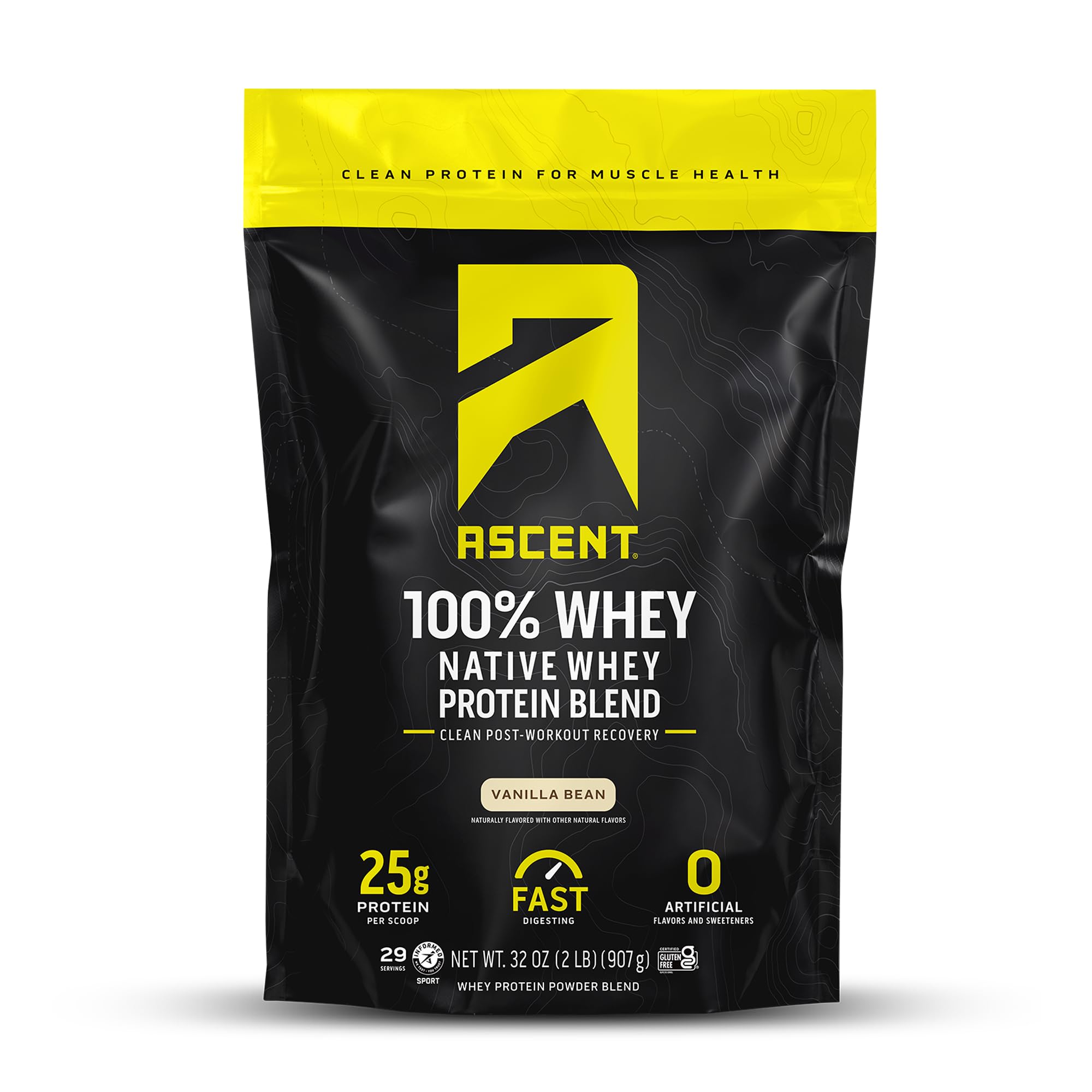 Proteína Whey en Polvo - Ascent (100% Whey Protein)
